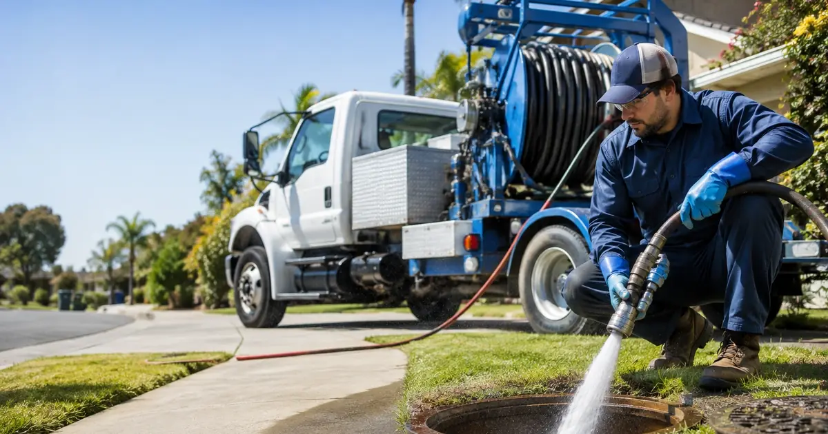 Hydro jet sewer cleaning Tipton