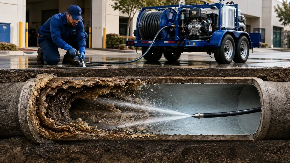 Sewer Pipe Descaling in Tipton